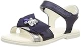 Cierre: Velcro Geox J Sandal Karly Girl H, Sandalias con Punta Abierta para Niñas, Blue (Navy C4002), 26 EU