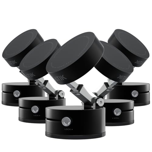 Image of Statik HyperMount (Gen 2) Phone Mount, Magnetic Phone Holder, Car Mount for Phone Works on Smooth & Lightly Textured Surfaces, iPhone, Samsung, and Android Compatible, 5 Pack