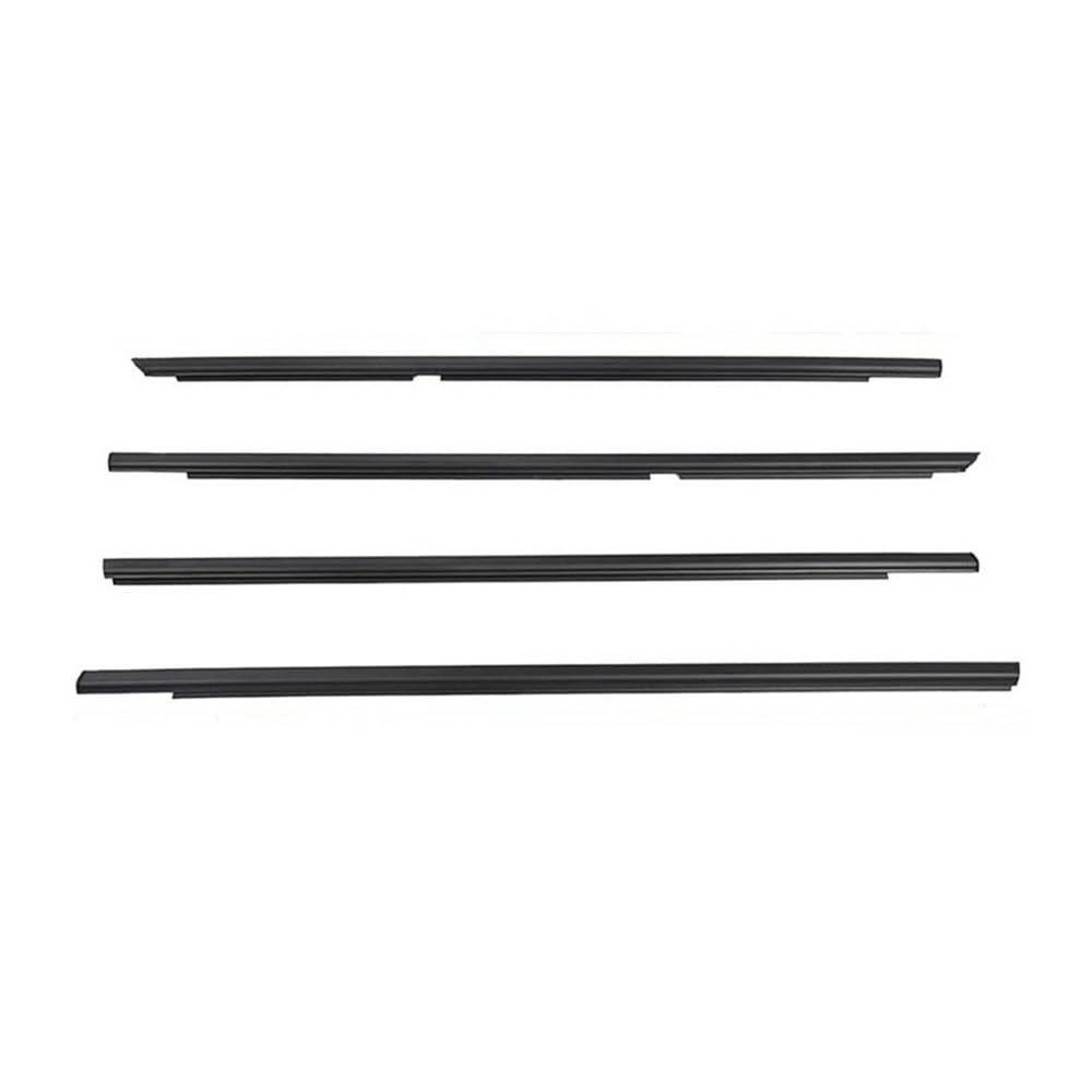 Xmsbcbcz 2008-2011 Sealing Strip 4Pcs Chrome Window Rubber Trim For Suzuki For Escudo/Grand Vitara Weatherstrip Seal Side Door Glass Belt 83831-65J00