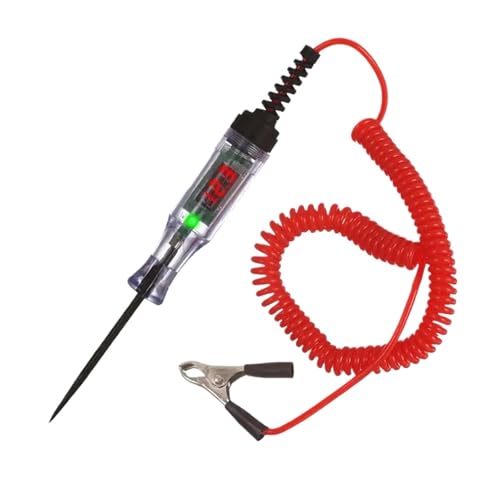 Voltmètre testeur tension universel 3-90V outil diagnostic circuit électrique voiture camion