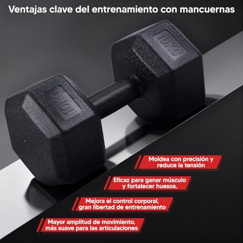 El Mejor Listado de Set de mancuernas athletic works 10 piezas los mejores 5. 5 Imagen adicional