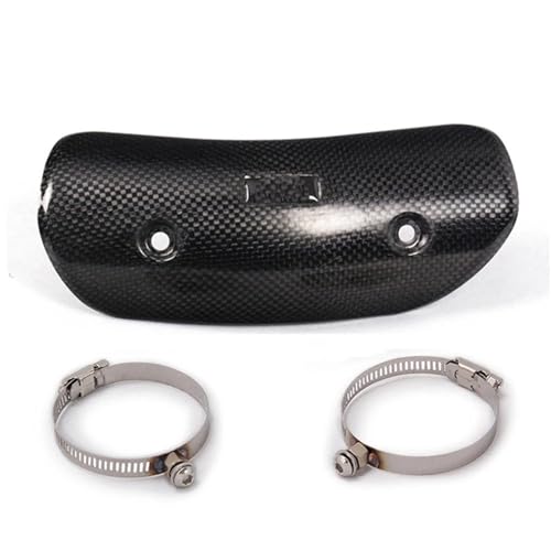 Evita quemaduras con el tubo de escape para motocicleta con cubierta protectora térmica