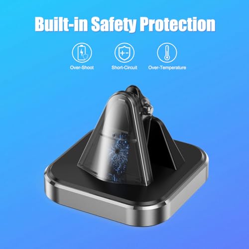 Charging Dock for Ray-Ban Meta Smart Glasses, Portable Charger Stand Compatible with Wayfarer, Headliner, Skyler, HSTN, Travel Charging Station with LED Indicator, Alloy with Weighted Non-Slip Base - image 8