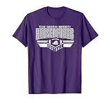 TCU Horned Frogs Football Turf Purple Officially Licensed T-Shirt
