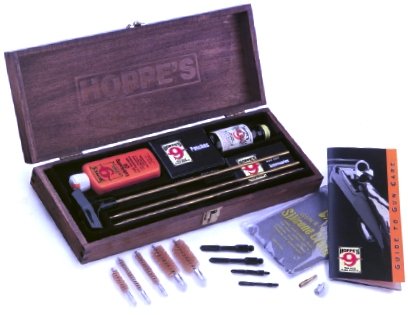 HOPPE'S Bone Collector Edition Rifle and Shotgun Cleaning Kit with Presentation Wood Box