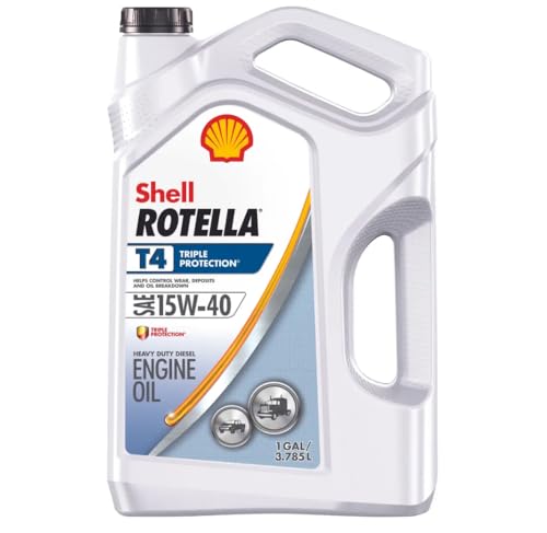 Shell Rotella T 15W-40 Diesel Engine Motor Oil 1 gal.