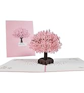 0GULUS ポップアップカード ３D グリーティングカード とびだす 立体 メッセージカード お祝い 誕生日 プロポーズ プレゼント 手紙 (桜A)