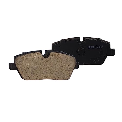Image of Detroit Axle - Front Brake Pads for 2007-2024 Mini Cooper, Ceramic Brake Pads w /Hardware 2008 2009 2010 2011 2012 2013 2014 2015 2016 2017 2018 2019 2020 2021 2022 2023 Replacement