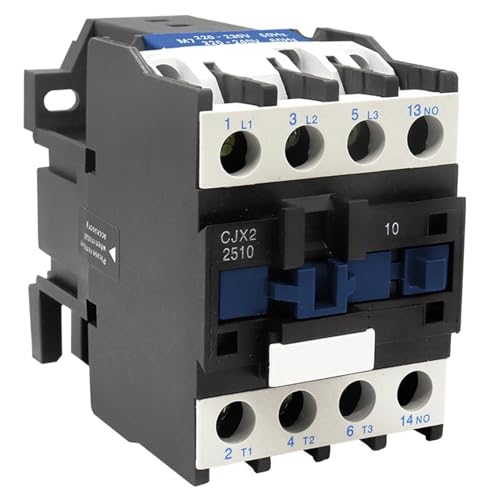Contacteur AC 25A CJX2-2510 à contacts en argent pour armoire électrique triphasée