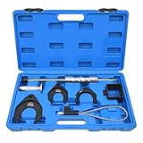 Yuesstloo Inner CV Axle Puller Removal Tool with Heavy Duty Slide Hammer, 63mm 48mm CV Joint Fork, Outer CV Joint Adapter and Steel Cable Adapter, Front Wheel Drive Axle Half Shaft Removal Tool Kit
