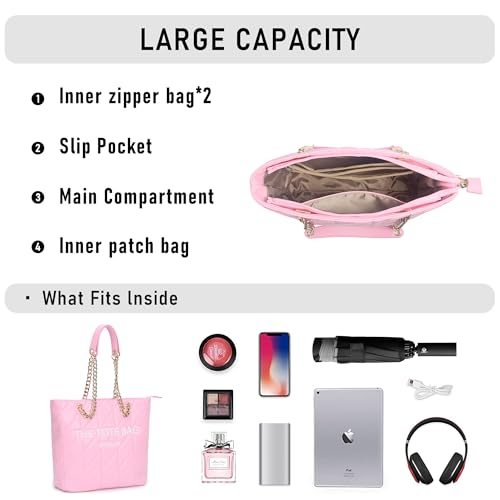 Image of Chinllo Tote Bag for Women, Medium Top Handle Handbags Purse