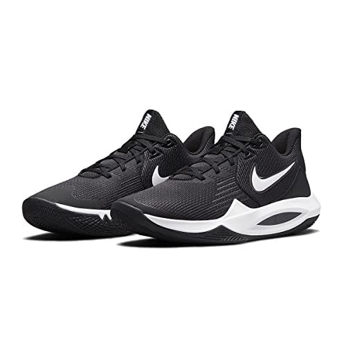 Nike Tênis de basquete masculino Precision 5 Black Anthracite CW3403-006, Preto/antracite/preto, 12