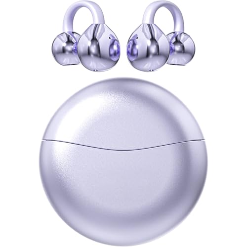 VANIR Auriculares Inalámbricos Bluetooth 5.4 Open-Ear Clip, Cancelación de Ruido ENC, 36H Reproducción, IPX5 Resistente al Agua, Auriculares Deportivos para Ejercicio y Actividades al Aire Libre