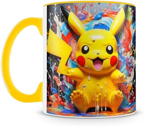 Caneca Pikachu 3D (Mod.1)