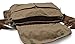 GOOTIUM Canvas Messenger Bag - Vintage Cross Body Shoulder Satchel, Field Tan