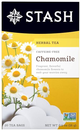 Stash Tea Chamomile Herbal Tea, 20 ct