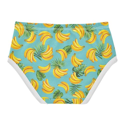 Girls' Underwear Banana Fruit Cotton Stretch Comfort Toddler Panties2