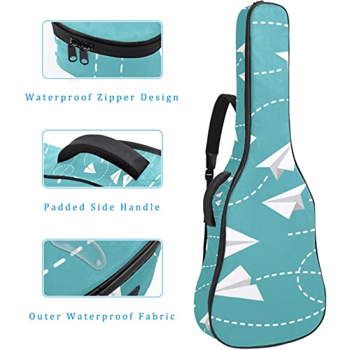 Housse de protection en éponge épaisse imperméable pour guitare acoustique électrique basse classique, Multicolore 05… - Les Beatles, Paul McCartney, John Lennon, RIngo Starr, George Harrison Housse de protection en éponge épaisse imperméable pour guitare acoustique électrique basse classique, Multicolore 05… – Image 5