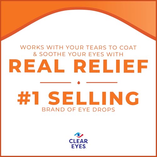 Clear Eyes Natural Tears Eye Drops, 0.5 Fl Oz - Thumbnail 2