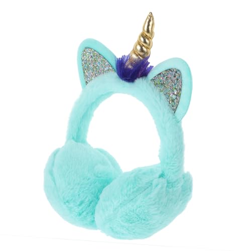 Homoyoyo Keep Your Ears Cozy Unicorn Earmuffs Soft and Stylish Winter Ear Covers