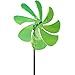 Produktbild elliot 1023001 Lichtzauber Windrad 25 cm, inklusive 100 cm Stab, grün