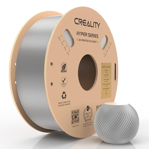 Creality PETG Filament, Hyper PETG 1.75 mm: for High Speed 3D Printer with 30-600 mm/s, Dimensional Accuracy +/- 0.02 Ca
