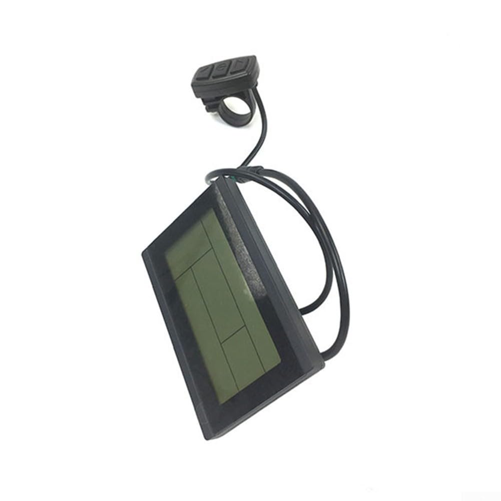 Panneau d'affichage LCD pour vélo électrique KT-LCD3 compatible avec les contrôleurs K-T Series 24 V 36 V 48 V étanche avec support d'installation