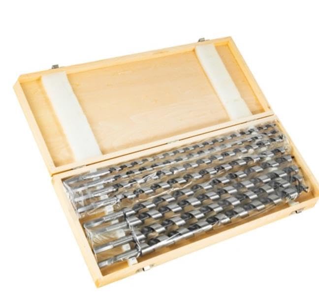 8pcs 18" Extra Long Wood Auger Drill Bit Set 8 Wood Drill bits