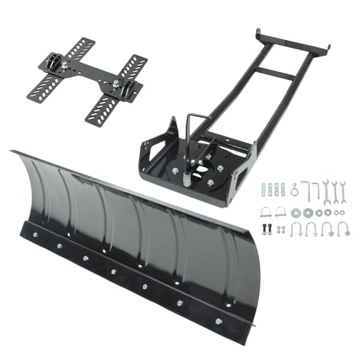 Universal Adjustable 48 Snow Plow Blade Kit Replacement for Honda Kawasaki Polaris ATV
