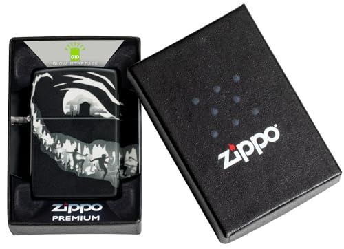 Image of Zippo Devil Dance Design 540 Color Glow in the Dark Pocket Lighter
