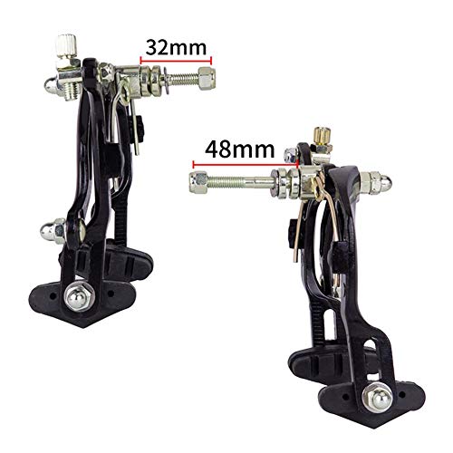 fineshelf 2pcs Bicycle Brake Parts Hybrid C Brake Long Arm Clamp for Bicycle/Sports Car/City Car/Recreational Vehicle