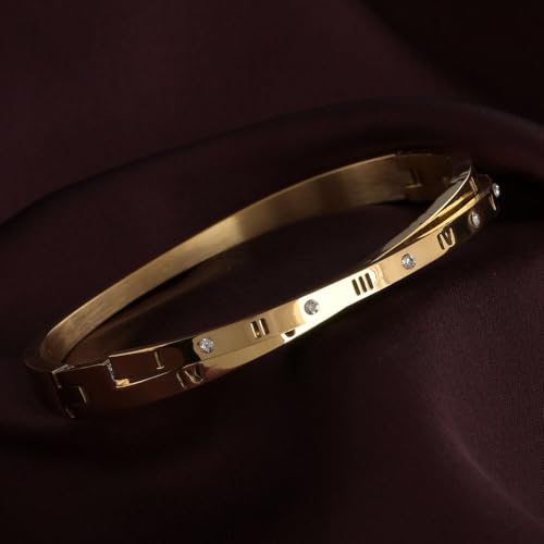 Image of PALMONAS Roman Tales Bracelet for Womens - Waterproof & Anti-Tarnish, Gift for Girls & Women