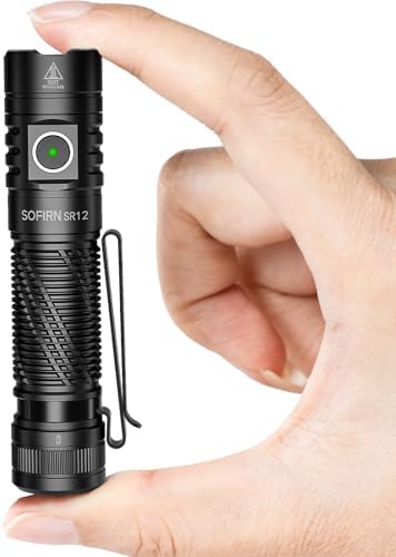 Sofirn SR12 Led Torch Rechargeable Super Bright- Small Hand Torch...