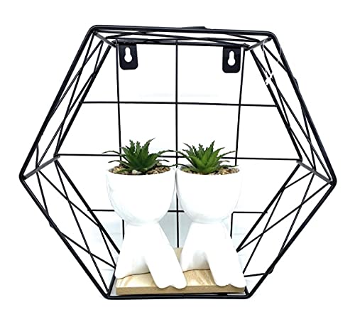 Kit 2 Vasos Planta Decorativo Enfeite Sala Quarto Escritório Vaso bonequinho