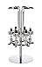 Godinger 6 Bottle Liquor Dispenser, Revolving Whiskey Bottle Dispenser Holder