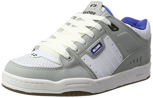 Image of Globe Men's Low-Top Trainers, Multicolored Grey Blue White, 12 M UK