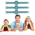 Padaleks 3PCS Wristband Dispenser Portable Travel Refillable Hand Sanitizer Dispenser for Hand Washing Beach Camping Etc