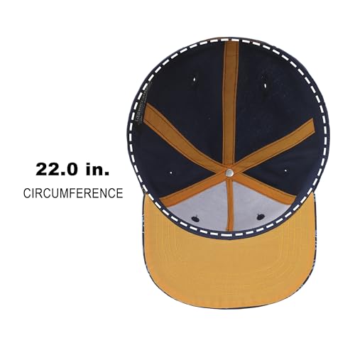 Image of Bioworld Dragon Ball Z Kanji Symbols Youth Navy Snapback Hat