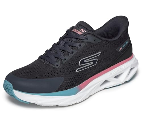 Skechers Women's Glide Step Vortex Hands Free Slip-Ins Sneaker, Charcoal, 6.5 by Skechers - Used condition - US$57.29