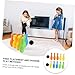 GOOHOCHY Bowling Set for Boys and Girls 1 Set Bowling Toy Balls Pins Random Color