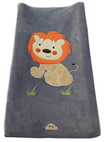 Image of BlueSnail Ultra Soft Changing Pad Cover (Gray Lion)