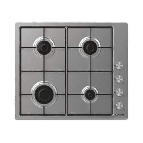 Hob Moderna Gas, 4 zones, Stainless Steel, Inox/Steel, W x D x H (mm): 8x595X510