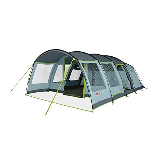 COLEMAN Meadowood - Tienda de campaña para 6 personas, tamaño único, color azul