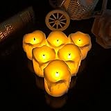 Estas velas LED sin llama permanecen frías al tacto incluso después de horas de uso. Son una gran adición a cualquier hogar con niños o mascotas.