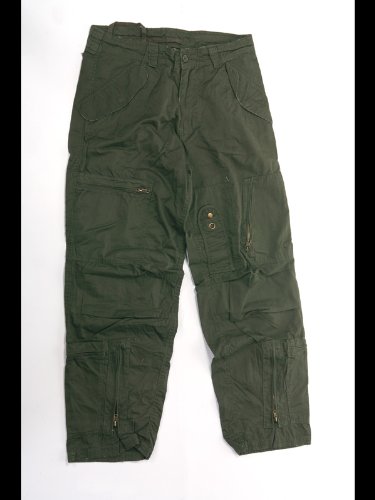 fratelliditalia.org Pantalone elicotterista Verde Estivo Uomo Volo Softair Airsoft Cotone Leggero