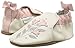 Robeez Baby-Girl's Crib Shoe, Rosealean Cream, 12-18 Months M US Infant