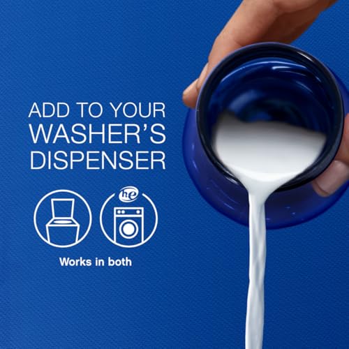 image for Downy Wrinkleguard Laundry Fabric Softener Liquid, Fresh Scent, Two 48