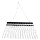 ATV Pasture Drag Harrow 3.6'x5', Chain Harrow for Landscape Leveling or Sod...