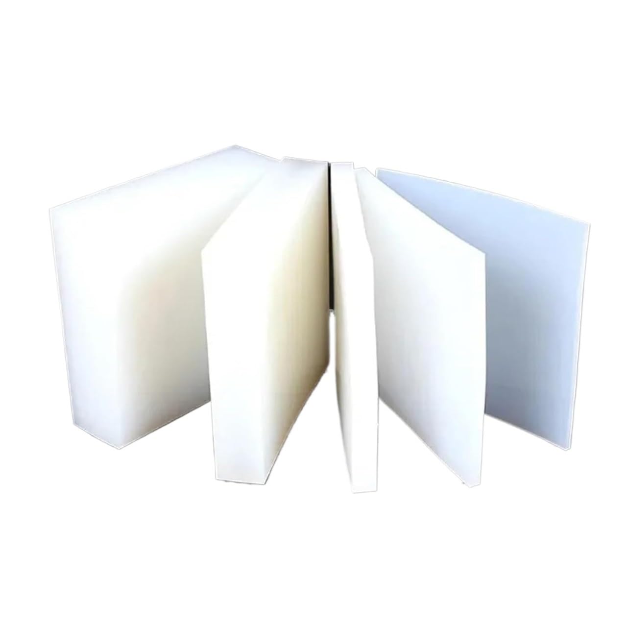 Láminas de correx lámina de Caucho, Material para Lámina de Caucho de Silicona Blanca (100 x 100 mm, 150 x 150 mm, 200 x 200 mm, 300 x 300 mm, Grosor de 2 a 15 mm)(200 x 200 x 8mm)