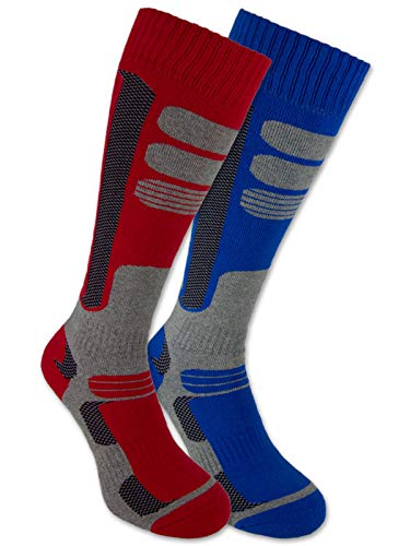 Sockenkauf24 2 Paia di Calze da Sci e Snowboard da...
